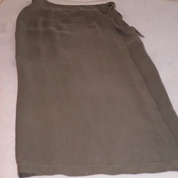 Pure Jeans Silk Wrap Skirt - Picture 2 of 6